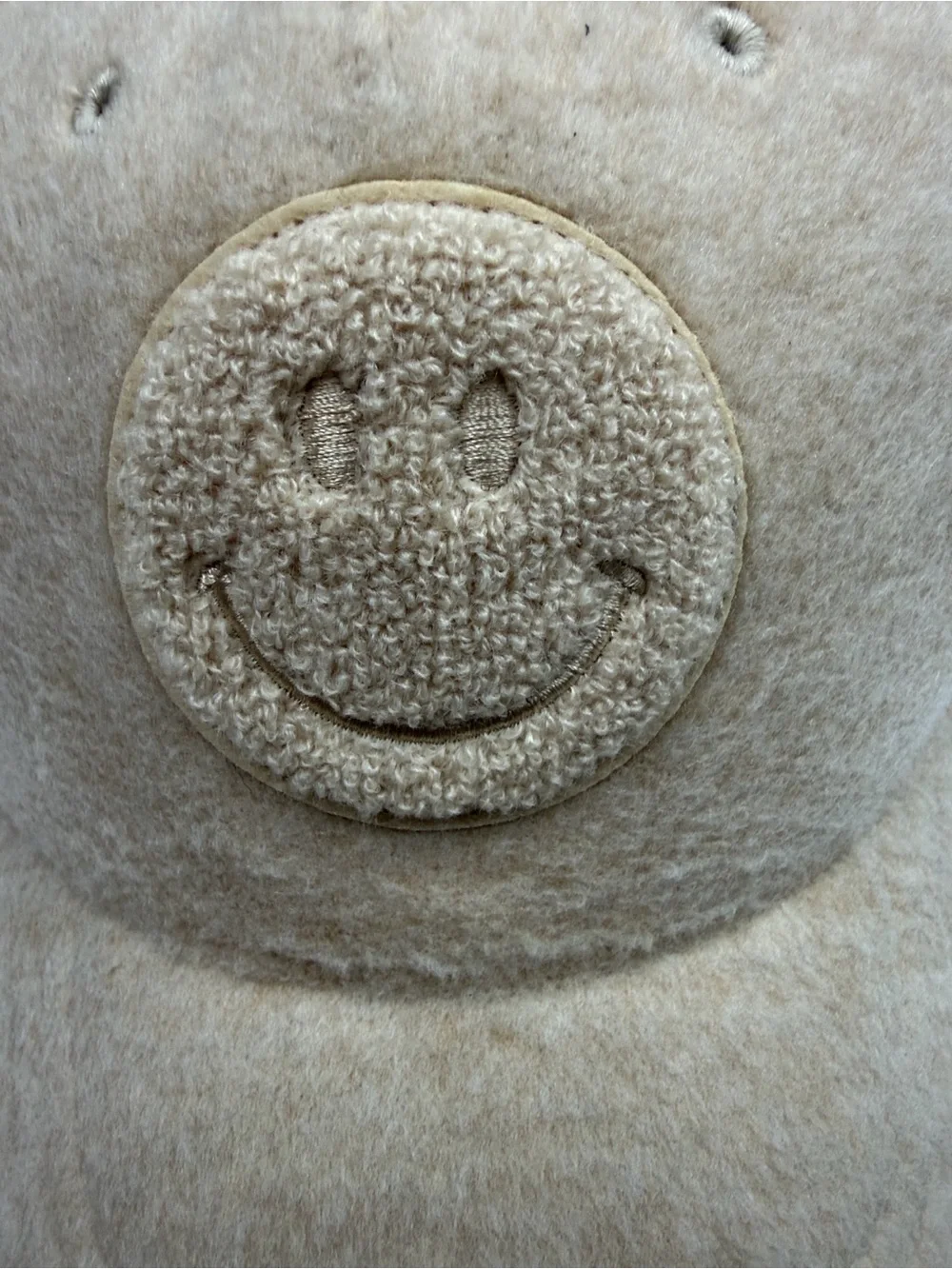 Steve Madden Beige Smiley Cap